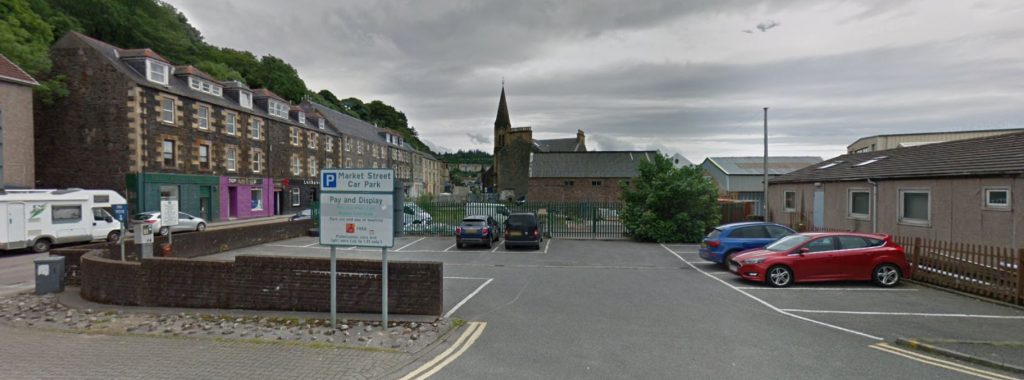 Market Street Car Park in Oban