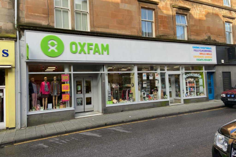 Oxfam Store in Oban
