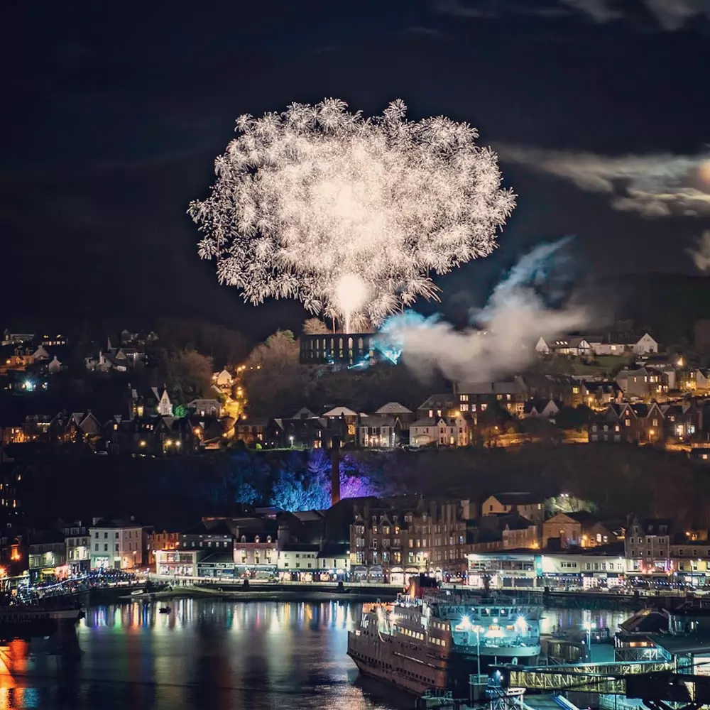 Oban Winter Fireworks